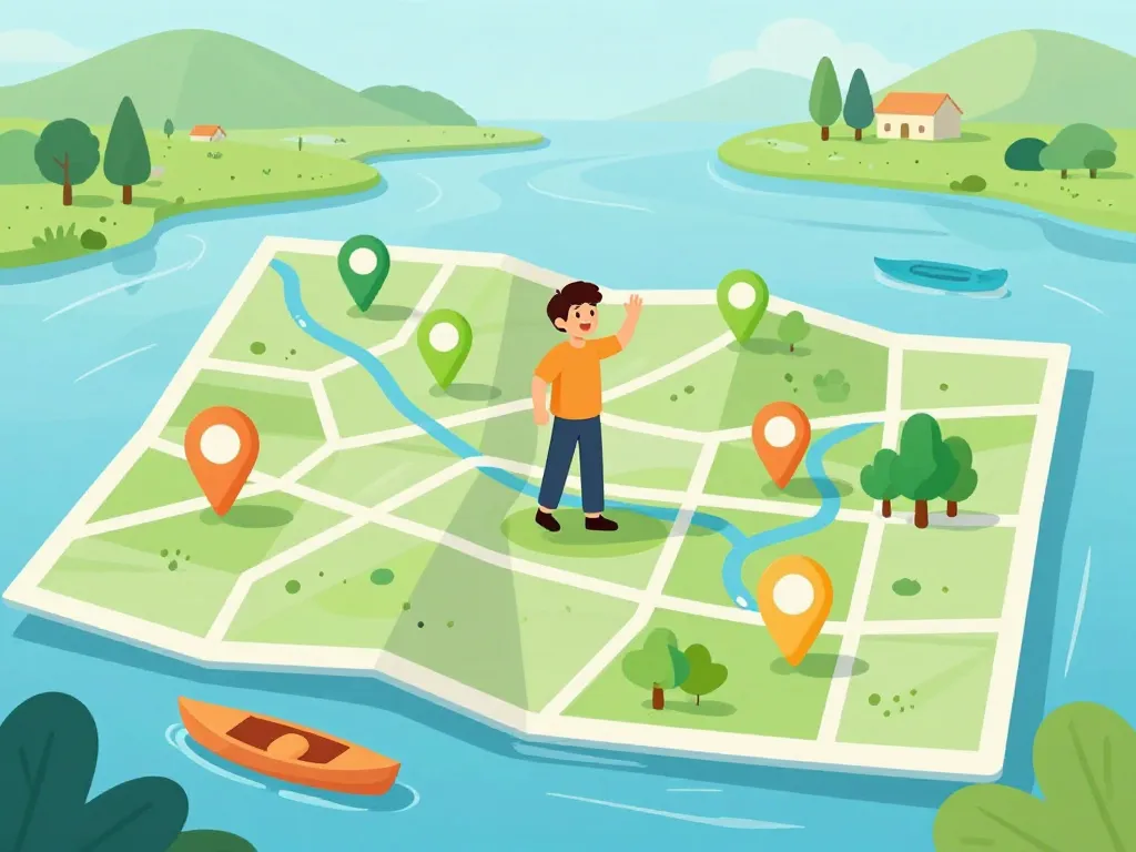 où faire du canoë autour de moi carte interactive spots locaux