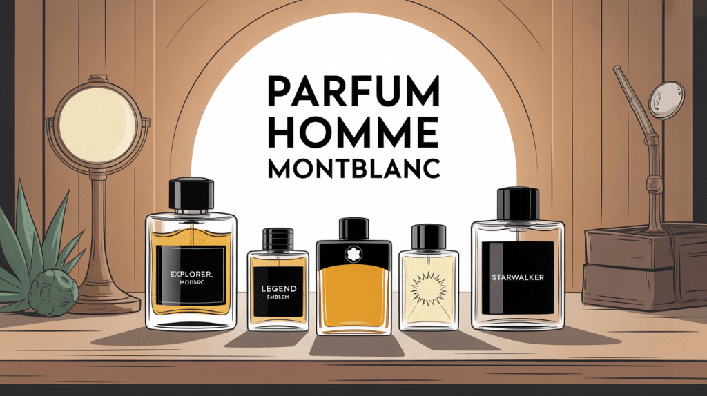 flacons parfum homme mont blanc explorer legend emblem starwalker