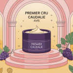 Premier Cru Caudalie avis crème luxe sur piédestal