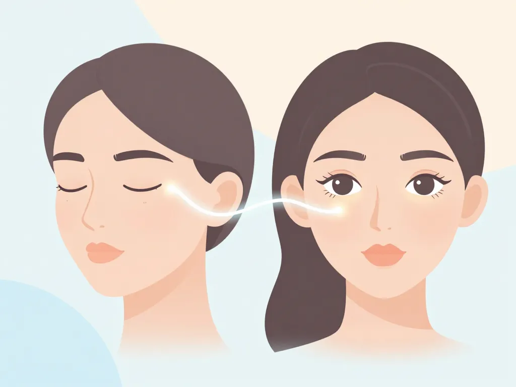 Remescar paupières tombantes avis effet lift concept diagramme