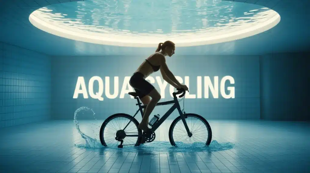 Aquacycling aquabike pour limiter les courbatures