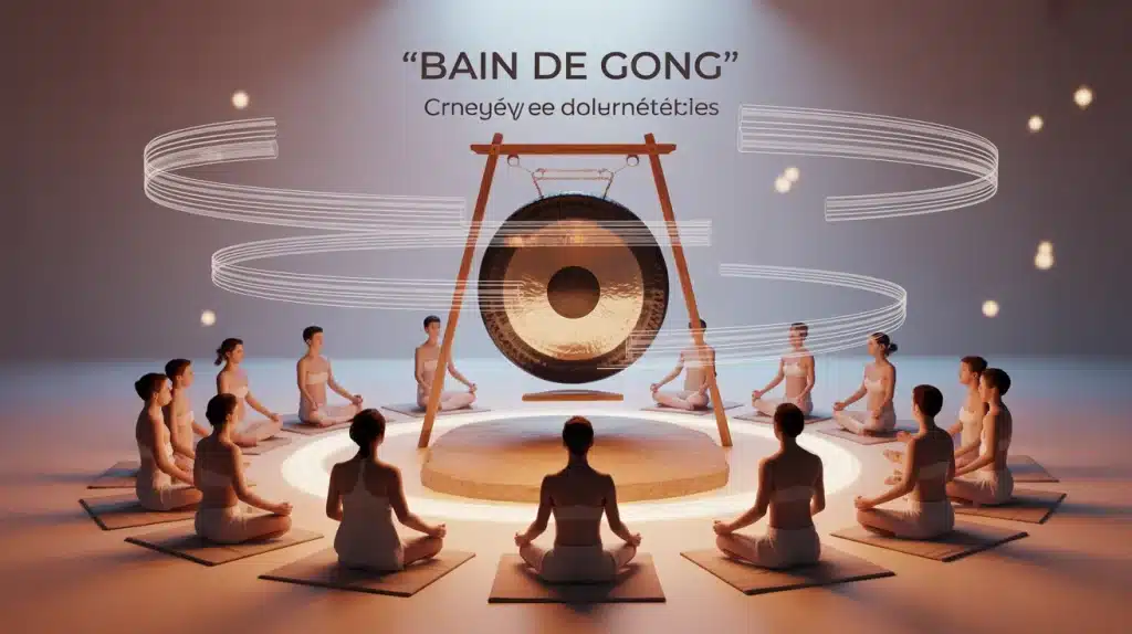 bain de gong zen avec vibrations sonores
