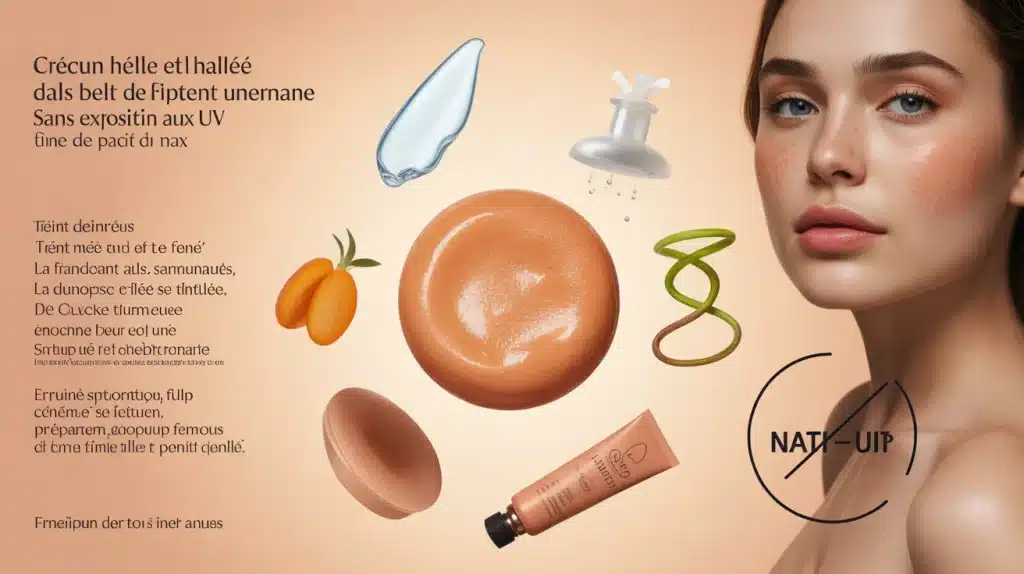 bronzage sans soleil pour un teint hâlé naturel