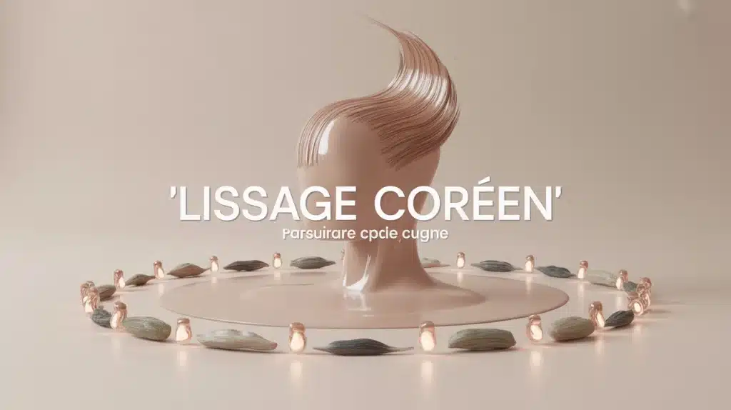 Lissage coréen pour une douceur permanente