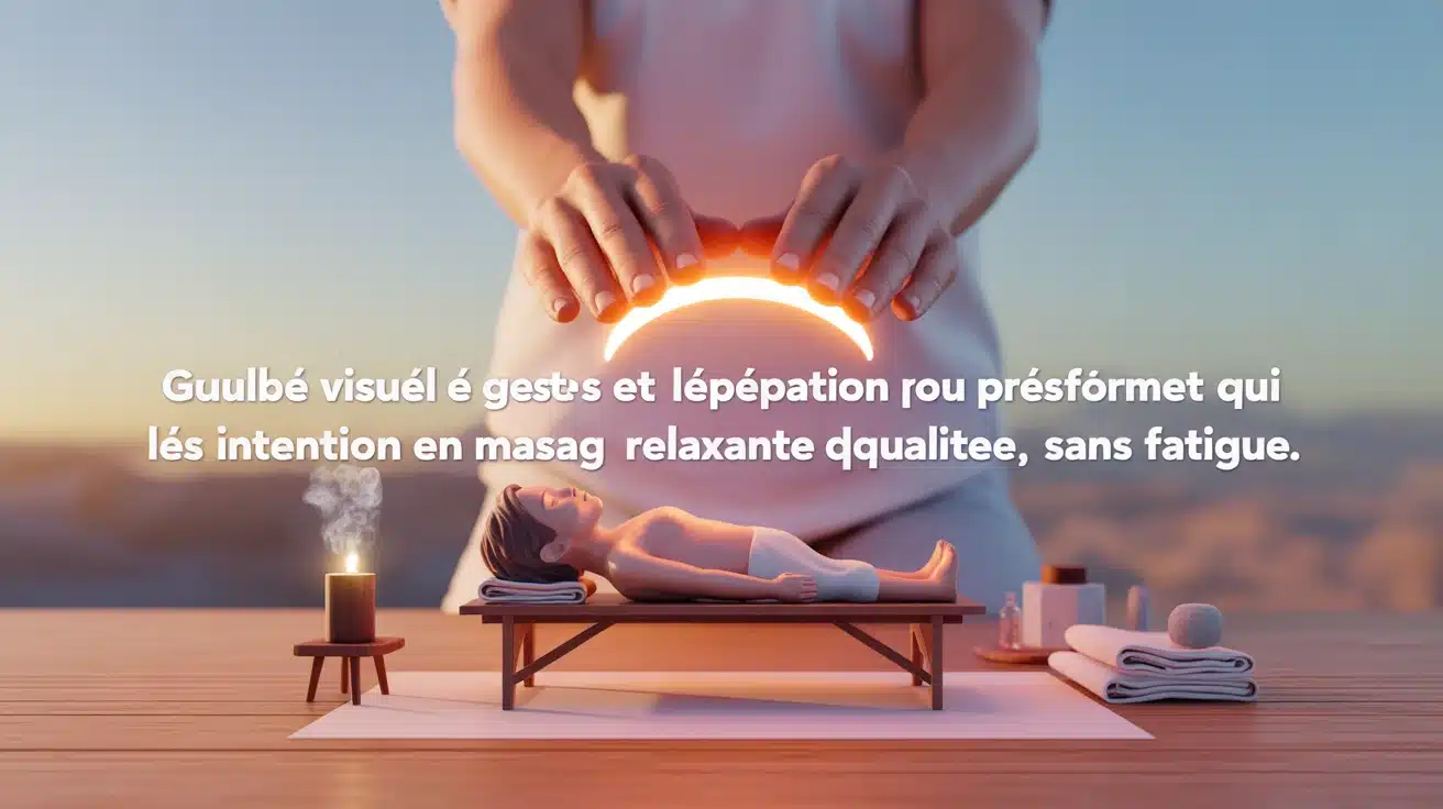 Massage relaxant : gestes et posture sans fatigue