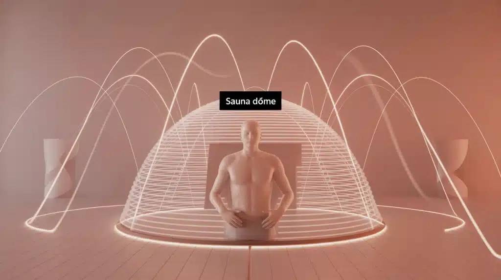Sauna dôme, chaleur infrarouge longue