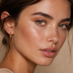 comment appliquer highlighter sur pommettes, nez, arc de Cupidon