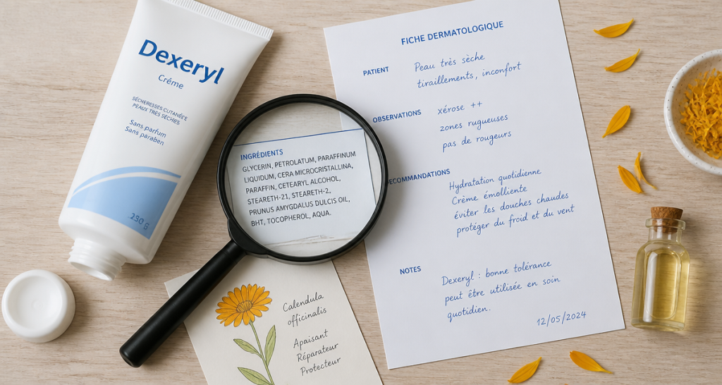 dexeryl dangereux tube creme ingredients alternatives