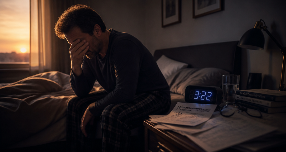 hémochromatose et sommeil homme fatigué nuit