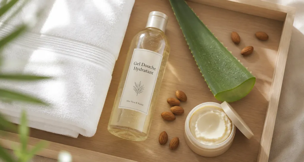 meilleur gel douche hydratant femme aloe vera karité amande
