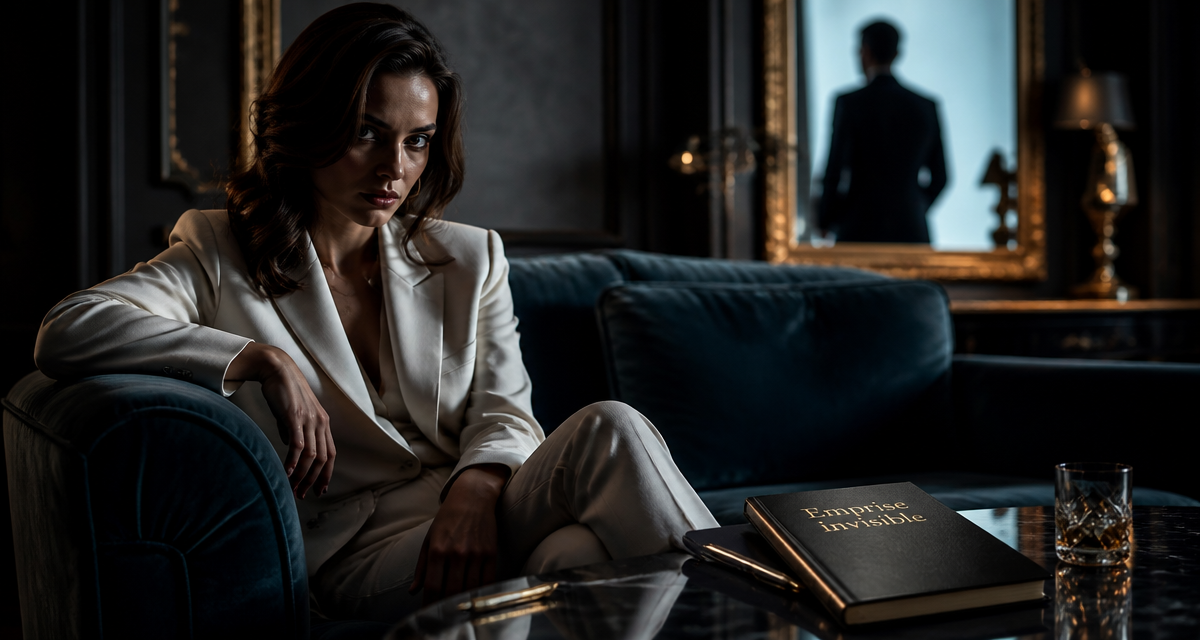 pervers narcissique femme élégante canapé ambiance psychologique