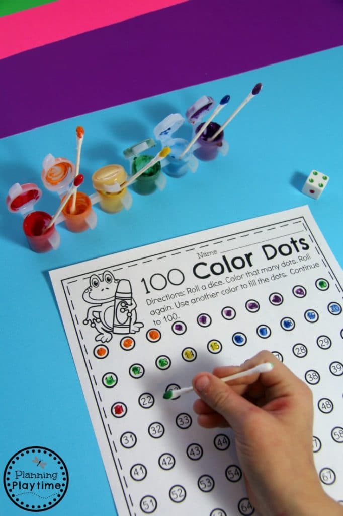 Counting to 100 Activities for Kids.