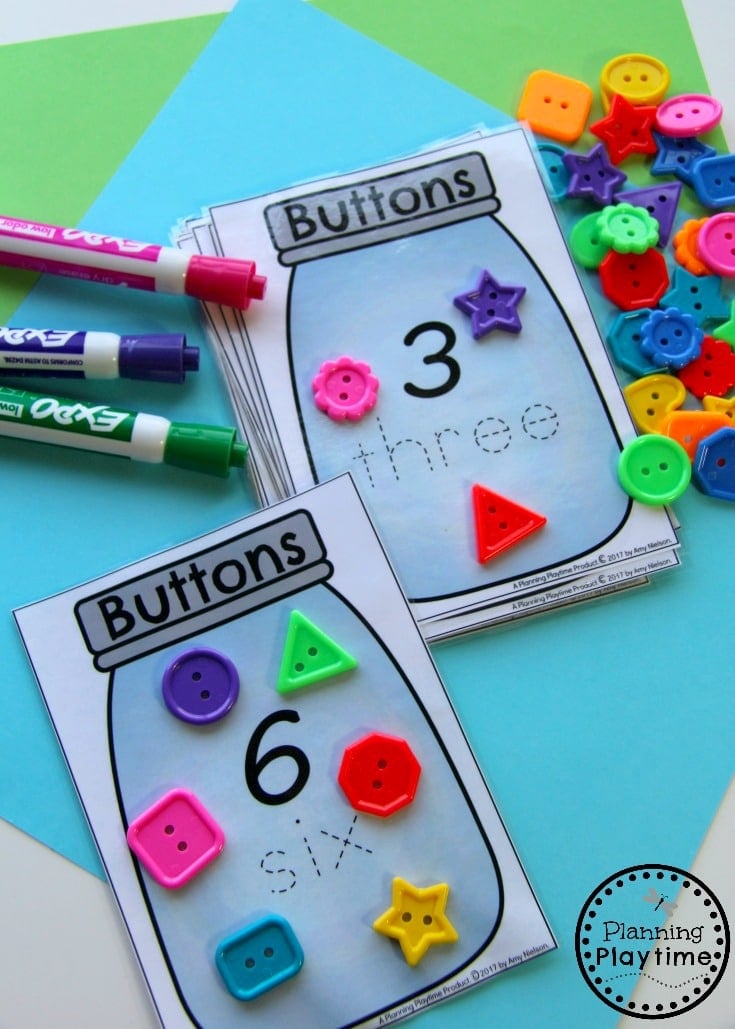 Fun Counting Activities for Kindergarten or Preschool.