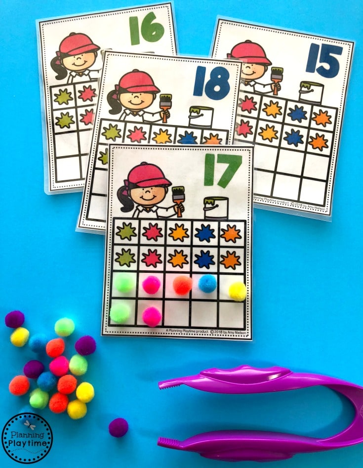 Kindergarten Place Value Activities. So fun!