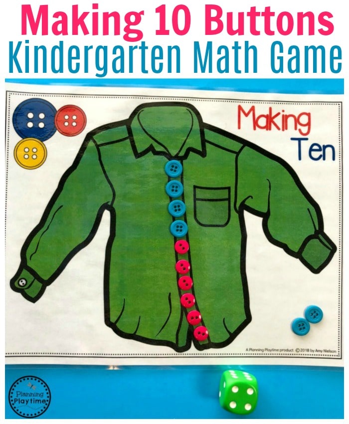 Making Ten Place Value Activity for Kindergarten. #making10 #kindergartenmath