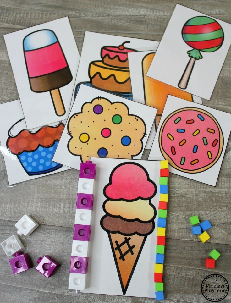 Measurement Games for Kindergarten Math. #kindergartenmath #measurement
