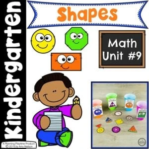 2D and 3D Shapes for Kindergarten