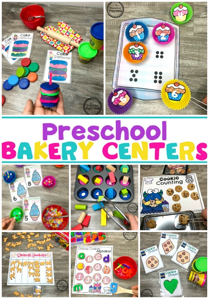 Preschool Bakery Theme Centers