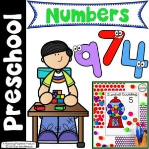 Preschool Numbers Unit