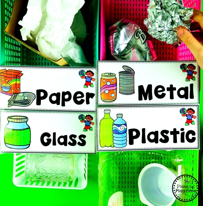 Class Recycling Bin Project - Earth Day Theme