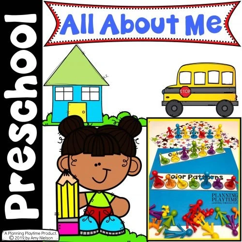 All About Me Activities Preschool Cover