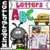 Alphabet Worksheets and Activities Cover