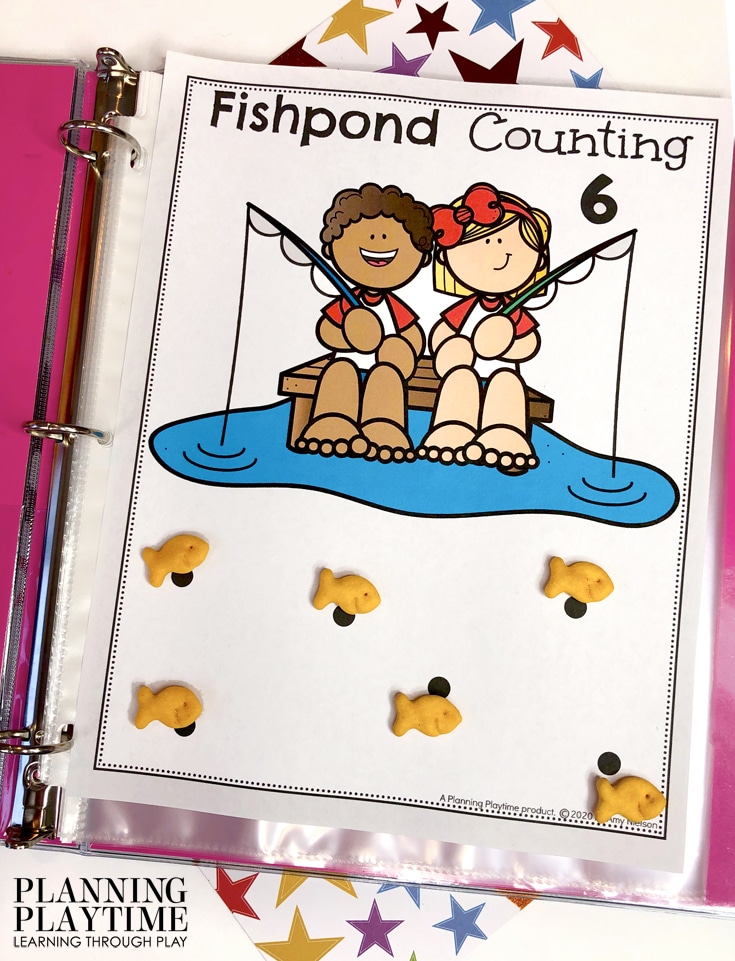 Counting Activities for Preschool - June Preschool Binder