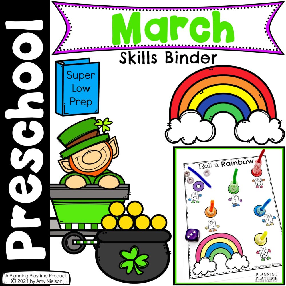 March Low Prep Binder
