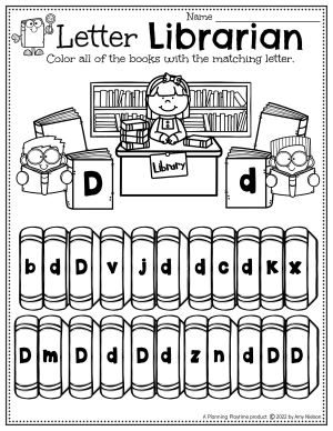 Community Helpers Preschool Letter Activities