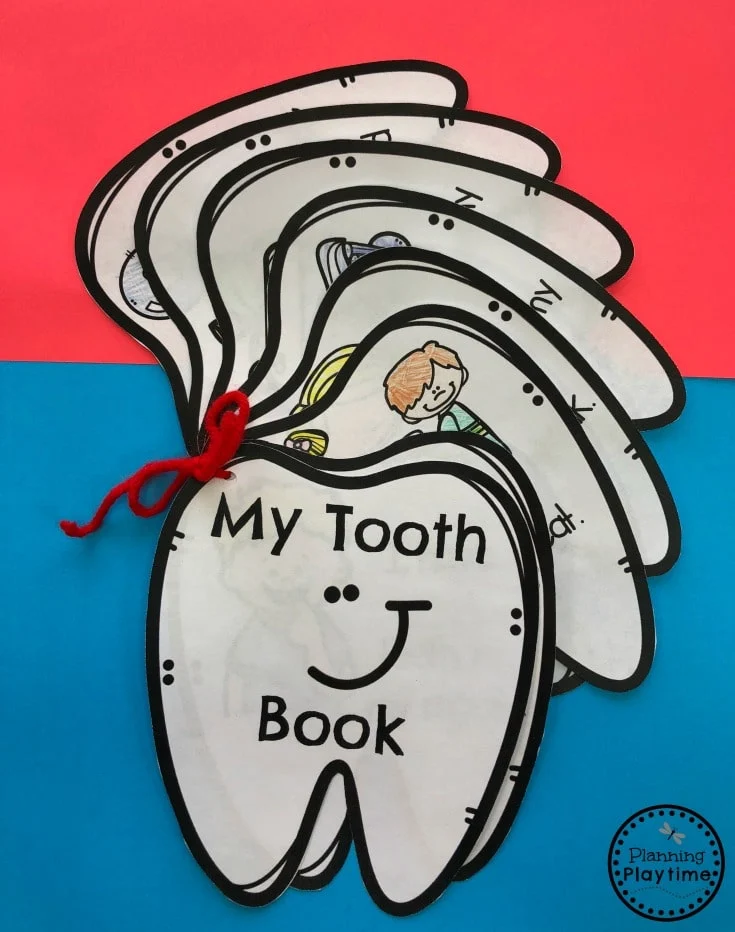 My Tooth Book Craft
Dental Health Preschool
