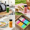 2oz Small Square Plastic Shot Bottles for juice - 60ml HPP Juice Bottle with lids