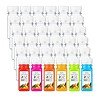 2oz Small Square Plastic Shot Bottles for juice - 60ml HPP Juice Bottle with lids