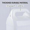 Display of handles for 1L HDPE plastic jugs jerry cans