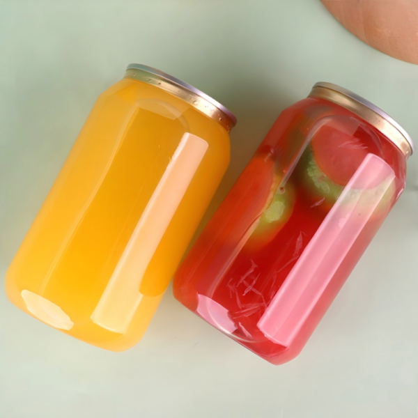 330ml 11oz PET pop cans with easy open lid