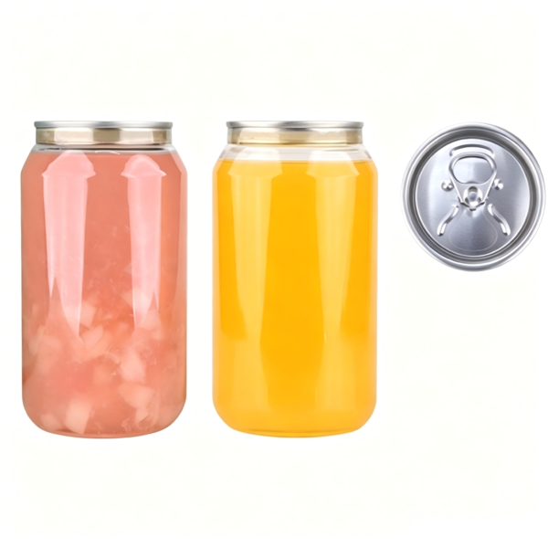 330ml 11oz PET pop cans with easy open lid