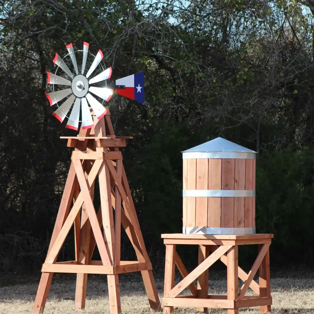 Windmills & Water Towers Dallas Fort Worth & Lubbock TX Area