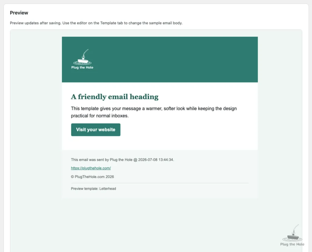 plugthehole email design adjuster 5