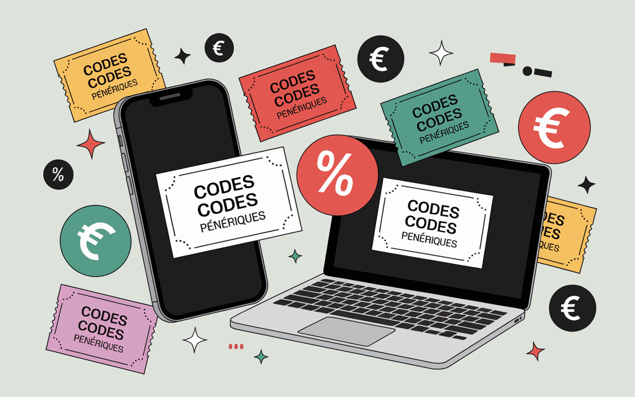 smartphone et ordinateur avec codes promo resto promo Limoges