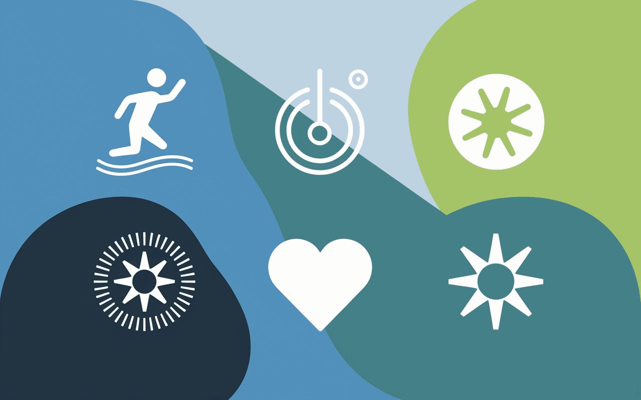 Infographie des bienfaits du sport nue