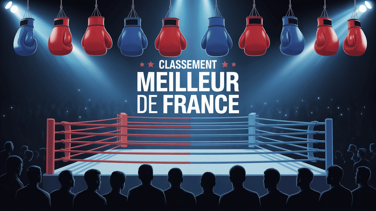 Boxe professionnel électrisant