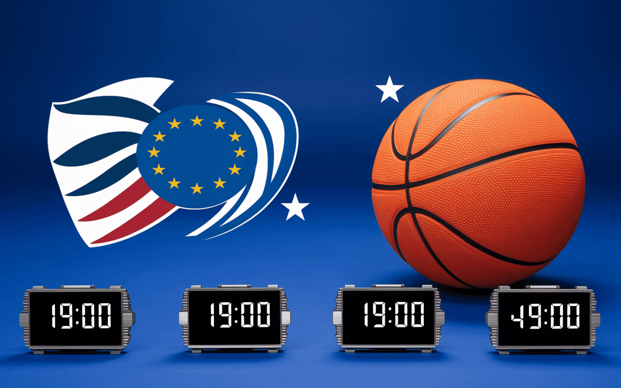 Chronomètre FIBA 40:00 ballon