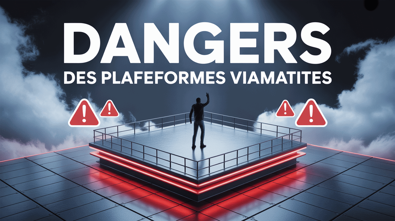 Dangers des plateformes vibrantes, alerte rouge