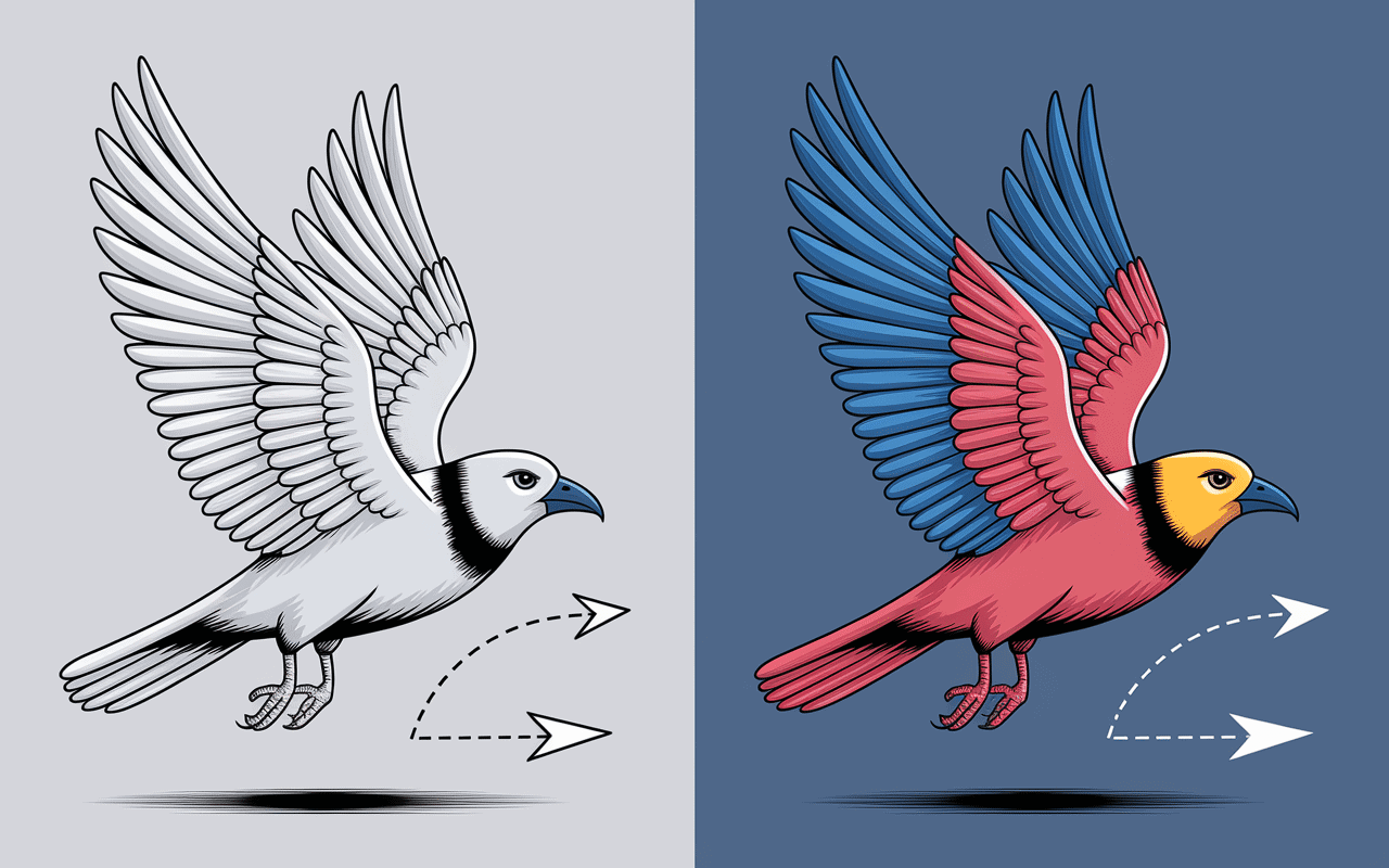 Comparaison volants badminton plumes et plastique