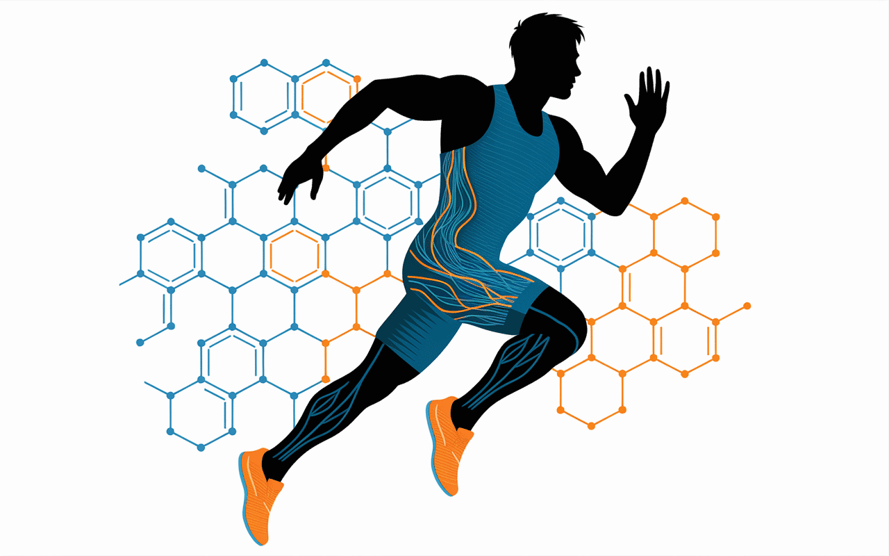 omega 3 musculation athlète haltères molécules