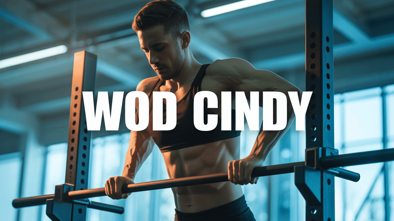 Athlète wod cindy tractions barre musculation