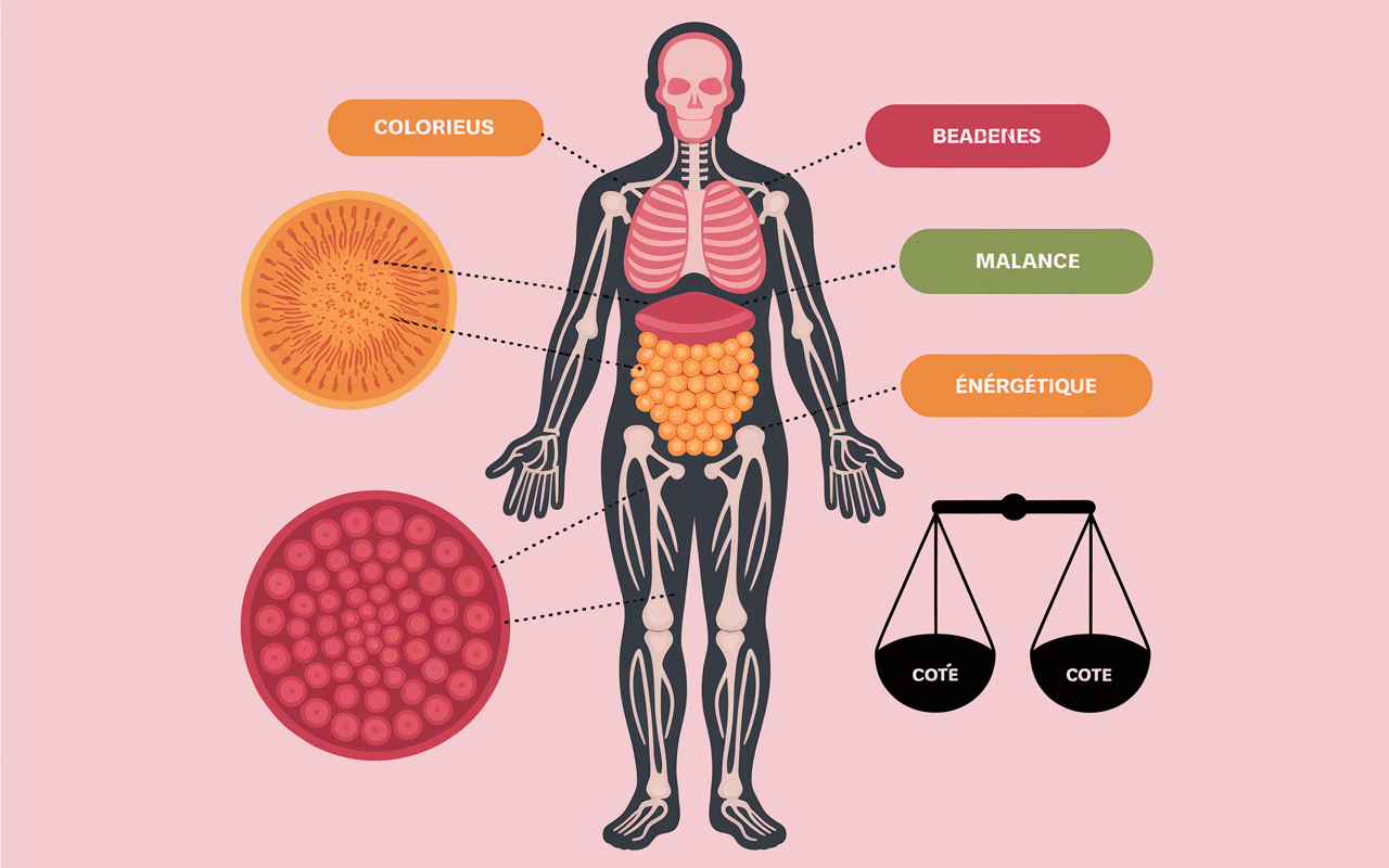 Diagramme mecanisme comment eliminer la graisse stockee