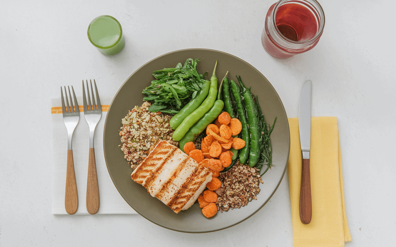 comment grossir des cuisses assiette proteines legumes