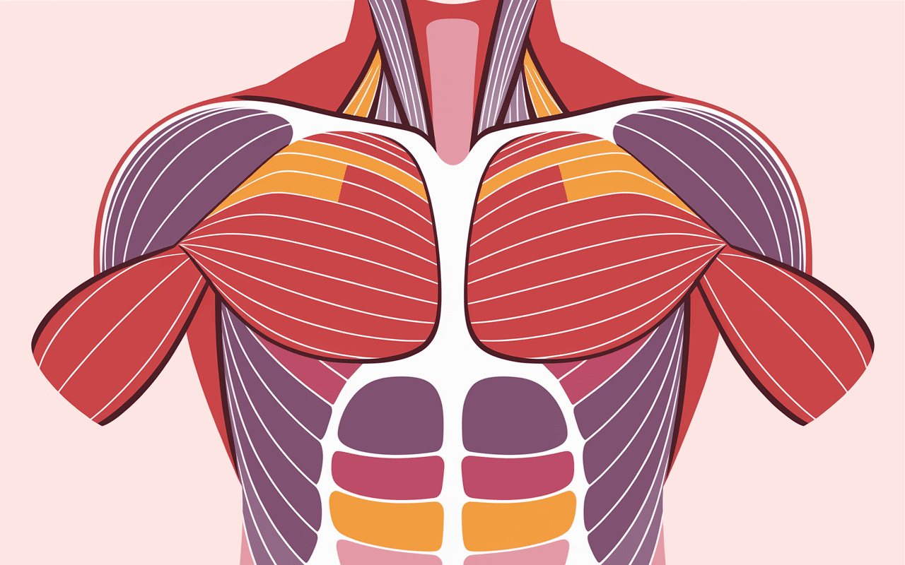 Comment travailler le haut des pecs schéma faisceau claviculaire