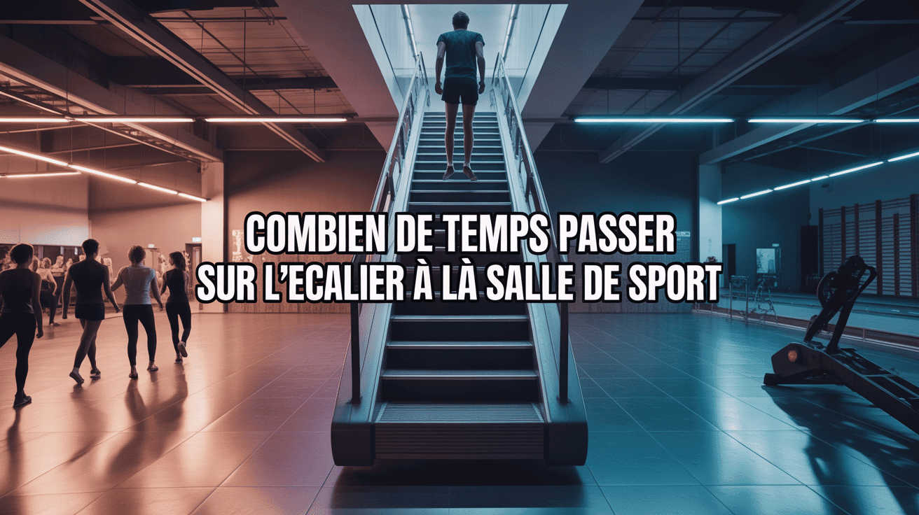 escalier salle de sport combien de temps machine et ambiance