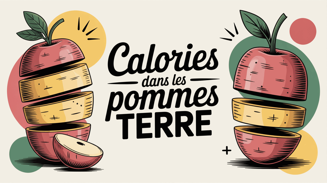 composition de pommes de terre et texte calories dans les pommes de terre